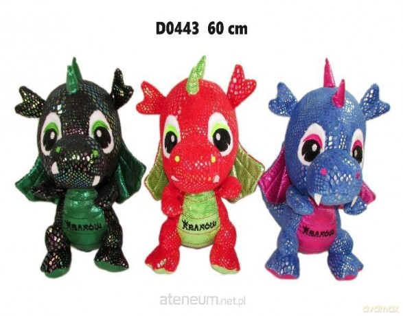 Smok Kraków błyszczący 60cm MIX
