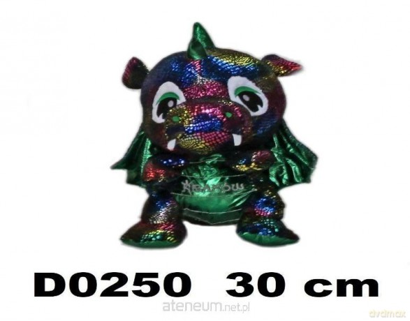 Smok Kraków ciemny błyszczący 30cm