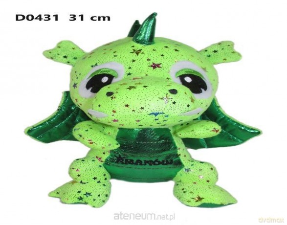 Smok Kraków zielony 31cm
