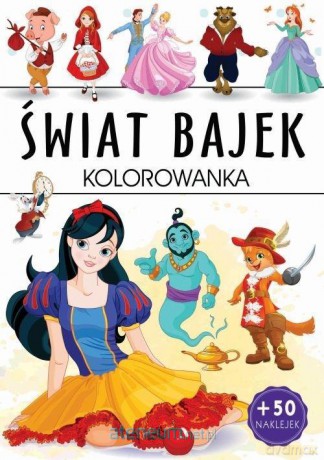 Świat bajek. Kolorowanka [KSIĄŻKA]