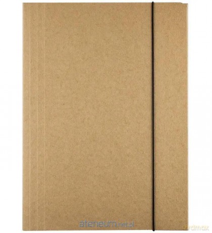 Teczka z gumką A4 GR-442E natural (10szt)