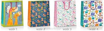 Torba prezentowa Kids 23x18x10cm MIX