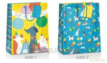 Torba prezentowa Kids 45x33x10cm MIX