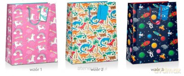 Torba prezentowa Kids 45x33x10cm MIX