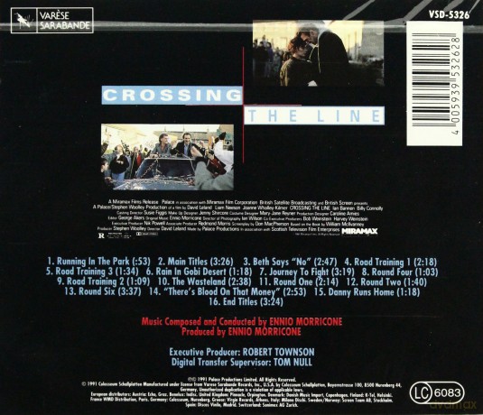 Crossing the Line soundtrack (Wielki Człowiek) (Ennio Morricone) [CD]