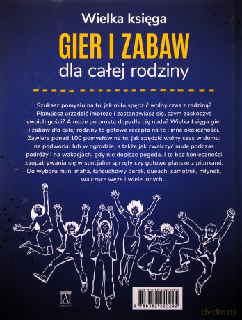 Wielka księga gier i zabaw dla całej rodziny - Janusz Jabłkowski [KSIĄŻKA]