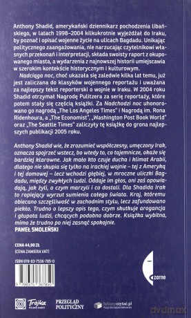 Nadciaga noc - Anthony Shadid [KSIĄŻKA]