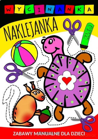 Wycinanka naklejanka - Agnieszka Wileńska [KSIĄŻKA]