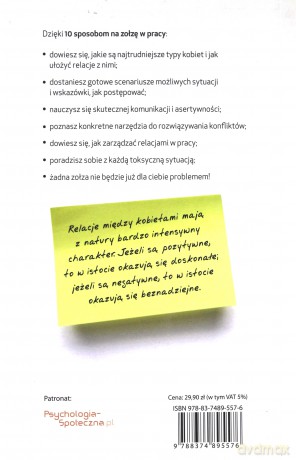 10 sposobów na zołzę w pracy - Crowley K., Elster K. [KSIĄŻKA]