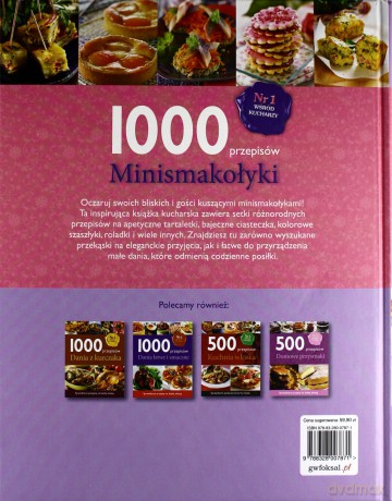 1000 przepisów. Minismakołyki [KSIĄŻKA]
