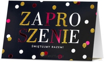 Zaproszenie Uniwersalne (5szt)