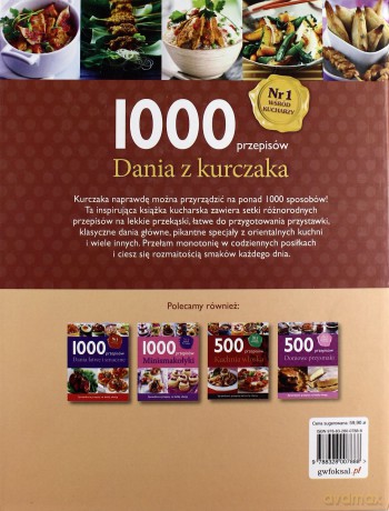 1000 przepisów. Dania z kurczaka [KSIĄŻKA]