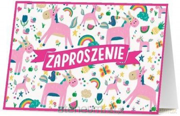 Zaproszenie Urodziny (10szt)