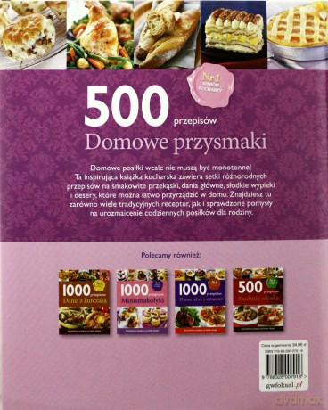 500 przepisów. Domowe przysmaki [KSIĄŻKA]