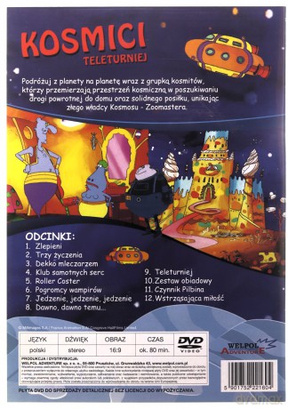 Kosmici Cz. 1 -Teleturniej [DVD]