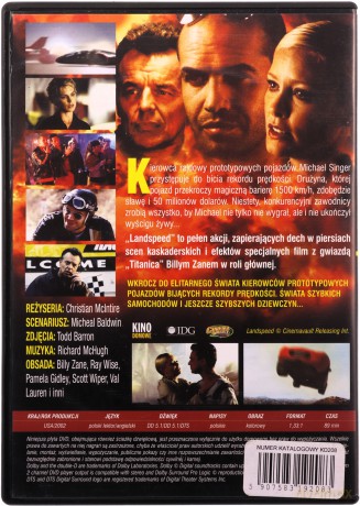 Land Speed-Zawrotna Szybkość [DVD]