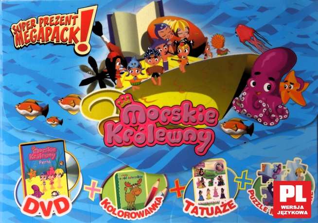 Megapack Morskie Królewny [DVD]