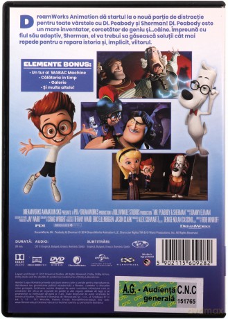 Mr. Peabody & Sherman [DVD]