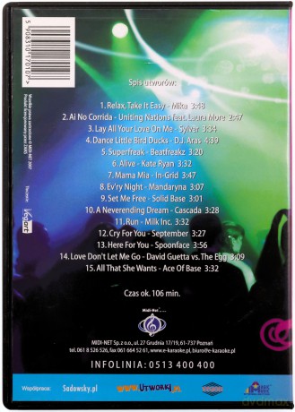Przeboje Dance Na Karaoke Cz.1, Nr.11 [DVD]