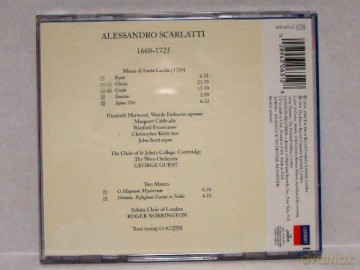 St Johns/Guest/Norri: Scar:St Cecilia Mass [CD]