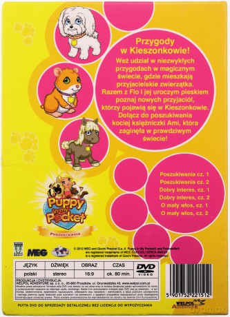 Puppy In My Pocket - Poszukiwania Cz.4 [DVD]