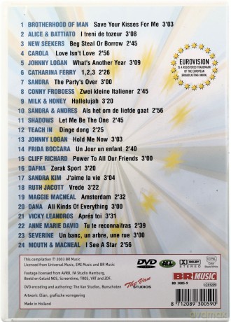 Eurovision Songfestival [DVD]