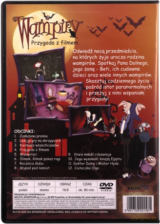 Wampiry Cz.1. Przygoda z Filmem [DVD]
