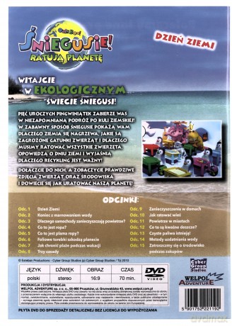 Śniegusie Ratują Planetę - Dzień Ziemi [DVD]