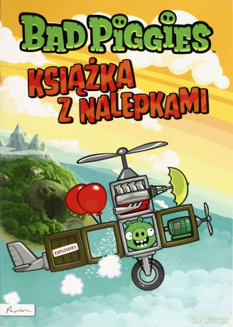 Bad Piggies. Książka z nalepkami [KSIĄŻKA]