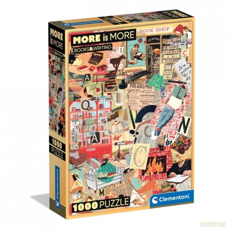 CLEMENTONI 1000 el. COMPACT Books&Writing [PUZZLE]
