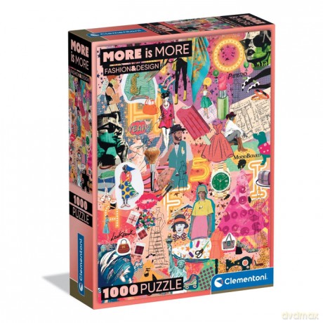 CLEMENTONI 1000 el. COMPACT Fashion&Design [PUZZLE]