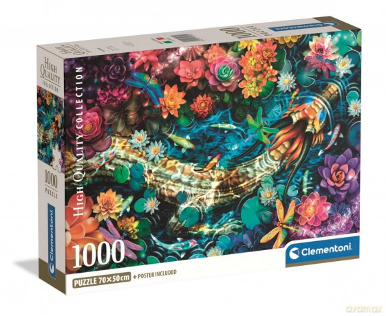 CLEMENTONI 1000 el. COMPACT Koi River [PUZZLE]