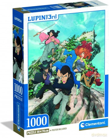 CLEMENTONI 1000 el. COMPACT Lupin III [PUZZLE]