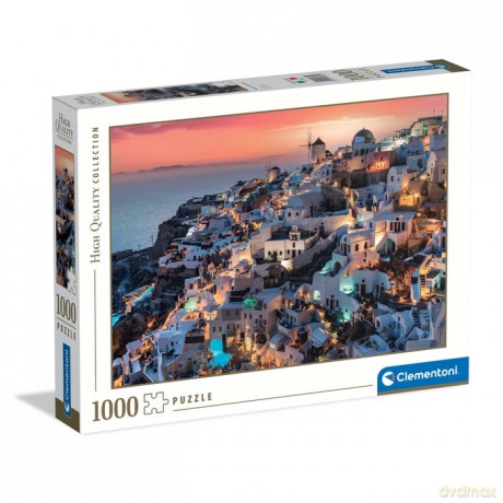 CLEMENTONI 1000 el. HQ Shades of Santorini [PUZZLE]