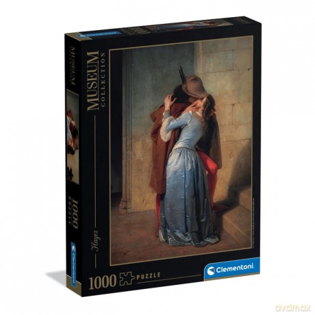 CLEMENTONI 1000 el. MUSEUM Hayes, The Kiss [PUZZLE]