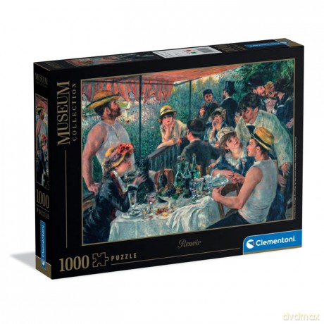 CLEMENTONI 1000 el. MUSEUM Renoir, Luncheon of the Boating Party [PUZZLE]