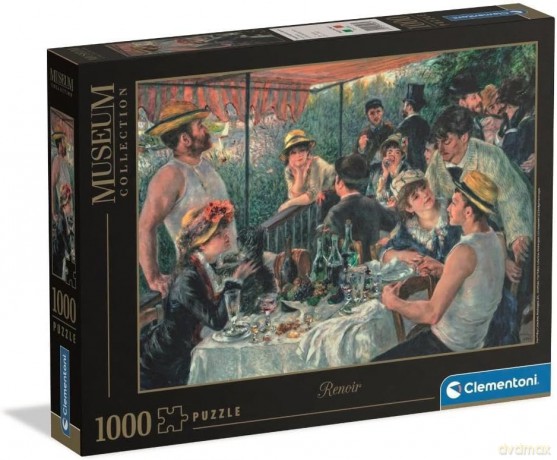 CLEMENTONI 1000 el. MUSEUM Renoir, Luncheon of the Boating Party [PUZZLE]
