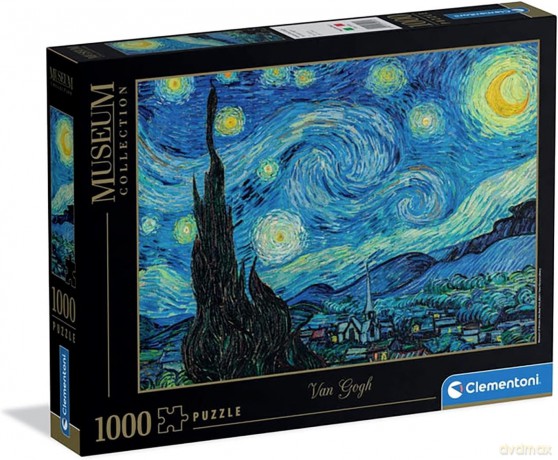 CLEMENTONI 1000 el. MUSEUM Van Gogh, The Starry Night [PUZZLE]
