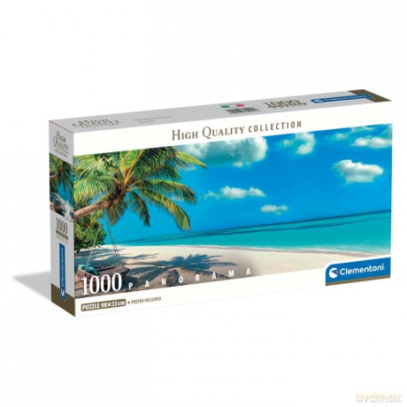 CLEMENTONI 1000 el. PANORAMA COMPACT Swinging by the Ocean [PUZZLE]