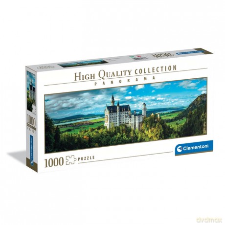 CLEMENTONI 1000 el. PANORAMA HQ The Neuschwanstein Castle [PUZZLE]