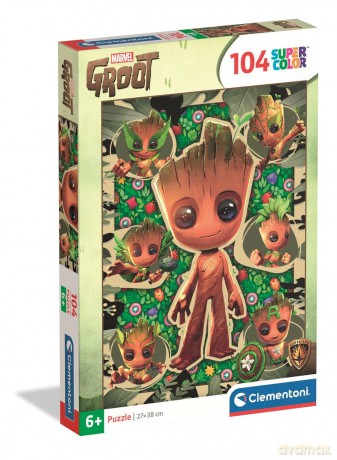 CLEMENTONI 104 el. SUPER KOLOR Groot [PUZZLE]