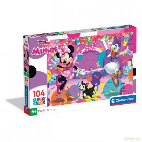 CLEMENTONI 104 el. SUPER KOLOR Minnie [PUZZLE]