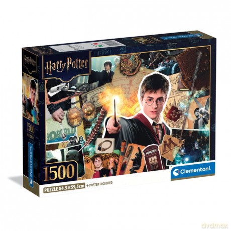 CLEMENTONI 1500 el. COMPACT Harry Potter [PUZZLE]