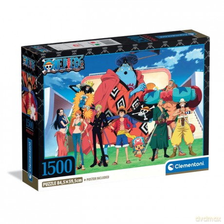 CLEMENTONI 1500 el. COMPACT One Piece [PUZZLE]