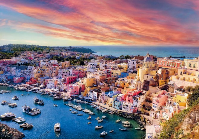 CLEMENTONI 1500 el. HQ Picturesque Procida Island [PUZZLE]