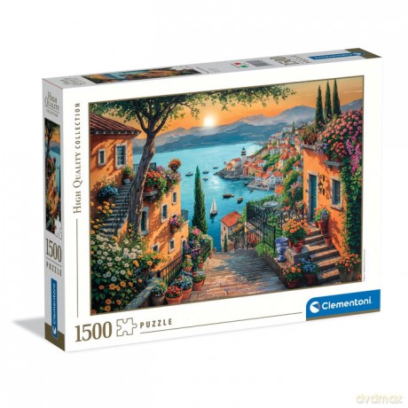 CLEMENTONI 1500 el. HQ Steps to the Harbor [PUZZLE]