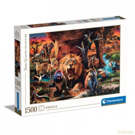 CLEMENTONI 1500 el. HQ The Tribal Society [PUZZLE]