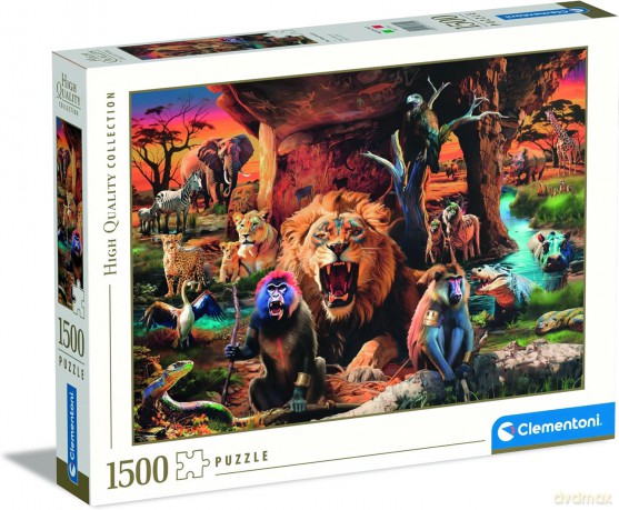 CLEMENTONI 1500 el. HQ The Tribal Society [PUZZLE]