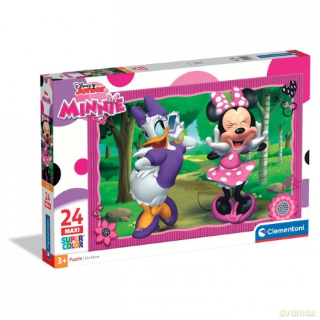 CLEMENTONI 24 el. MAXI SUPER KOLOR Minnie [PUZZLE]