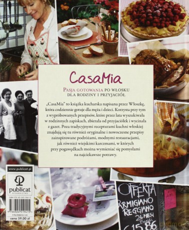 CasaMia. Domowa kuchnia włoska: gotowanie z miłością - Bottari Christina [KSIĄŻKA]